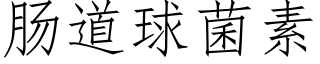 肠道球菌素 (仿宋矢量字库)