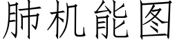 肺機能圖 (仿宋矢量字庫)