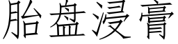 胎盤浸膏 (仿宋矢量字庫)