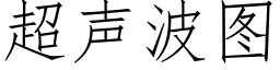 超声波图 (仿宋矢量字库)