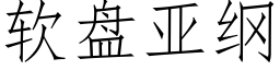 软盘亚纲 (仿宋矢量字库)