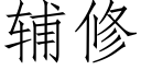 辅修 (仿宋矢量字库)