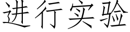 進行實驗 (仿宋矢量字庫)