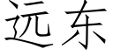 远东 (仿宋矢量字库)