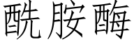 酰胺酶 (仿宋矢量字庫)