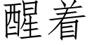 醒着 (仿宋矢量字库)