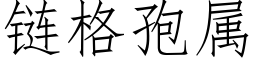 链格孢属 (仿宋矢量字库)