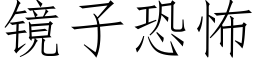 镜子恐怖 (仿宋矢量字库)