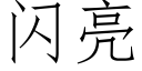 闪亮 (仿宋矢量字库)