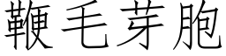 鞭毛芽胞 (仿宋矢量字库)