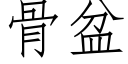 骨盆 (仿宋矢量字库)