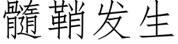 髓鞘发生 (仿宋矢量字库)