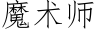 魔術師 (仿宋矢量字庫)