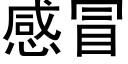 感冒 (黑體矢量字庫)