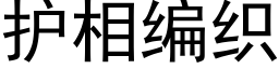 護相編織 (黑體矢量字庫)