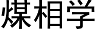 煤相学 (黑体矢量字库)