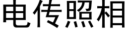 电传照相 (黑体矢量字库)