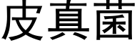 皮真菌 (黑体矢量字库)