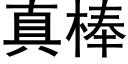 真棒 (黑體矢量字庫)