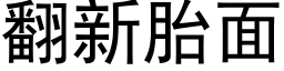 翻新胎面 (黑體矢量字庫)