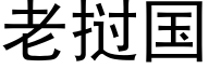 老挝国 (黑体矢量字库)