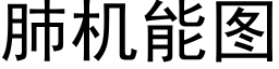 肺機能圖 (黑體矢量字庫)