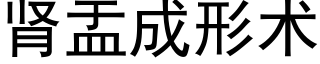 腎盂成形術 (黑體矢量字庫)