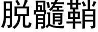 脫髓鞘 (黑體矢量字庫)