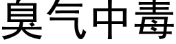 臭氣中毒 (黑體矢量字庫)