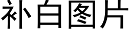 補白圖片 (黑體矢量字庫)