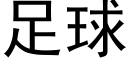 足球 (黑体矢量字库)