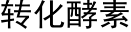 转化酵素 (黑体矢量字库)