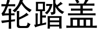 轮踏盖 (黑体矢量字库)