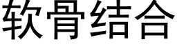 软骨结合 (黑体矢量字库)