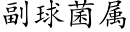 副球菌属 (楷体矢量字库)