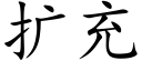 扩充 (楷体矢量字库)