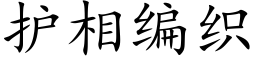 護相編織 (楷體矢量字庫)