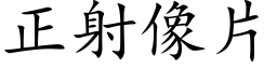 正射像片 (楷体矢量字库)