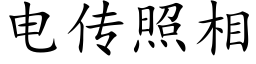 电传照相 (楷体矢量字库)