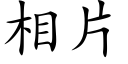 相片 (楷体矢量字库)