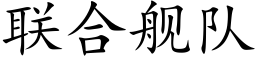 联合舰队 (楷体矢量字库)