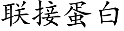 联接蛋白 (楷体矢量字库)