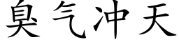 臭氣沖天 (楷體矢量字庫)