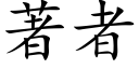 著者 (楷體矢量字庫)