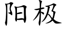 阳极 (楷体矢量字库)