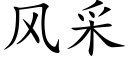 风采 (楷体矢量字库)