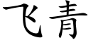 飛青 (楷體矢量字庫)